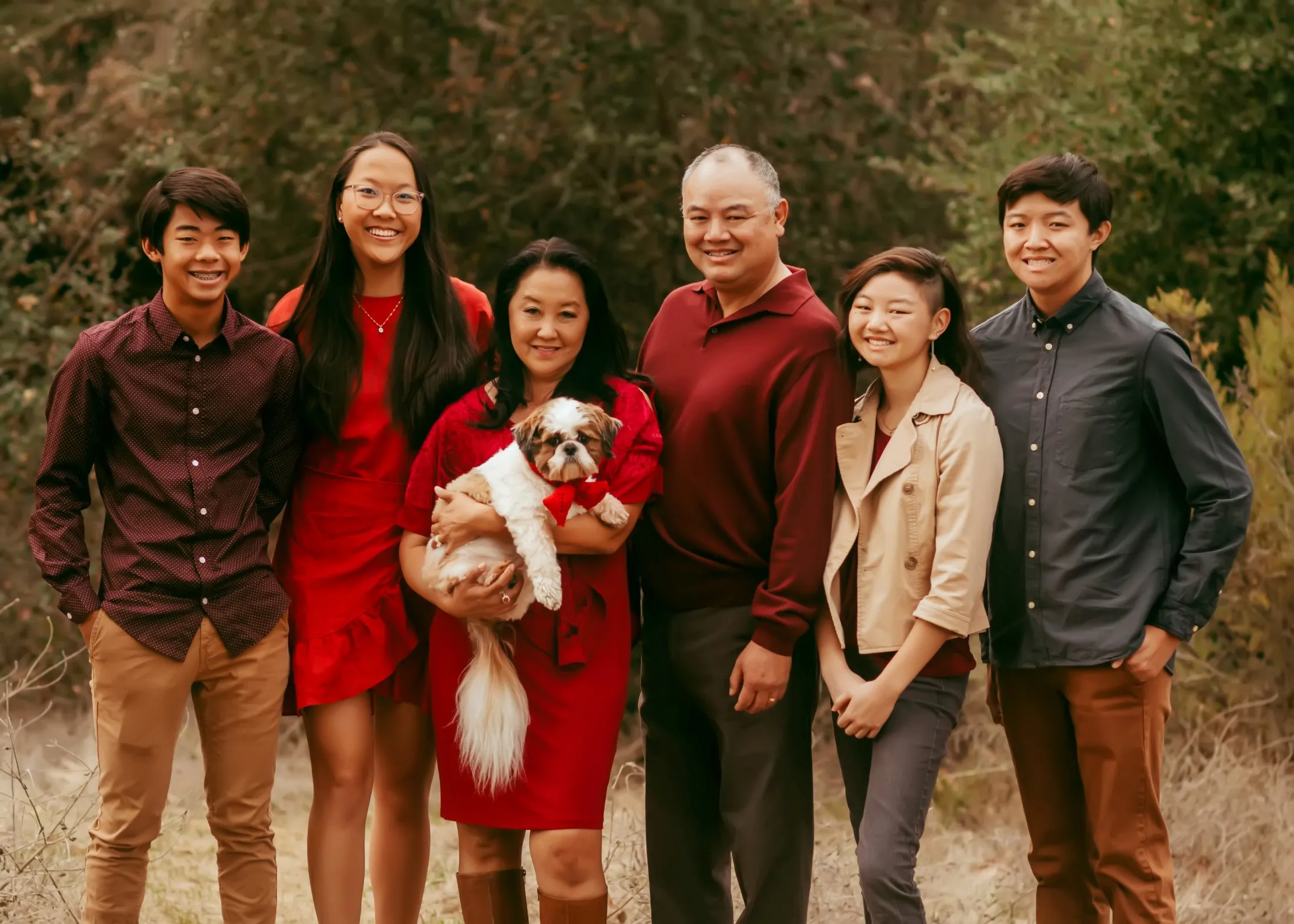 Dr. Chan and his family